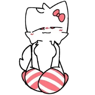 Sticker 🥰 Фембои тут - @femboybase | @mxaiw_red - автор 4/12