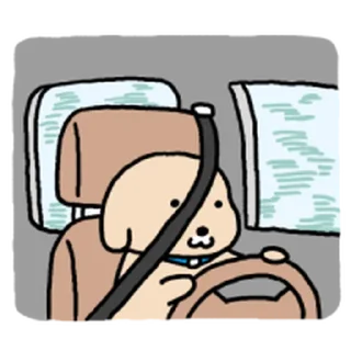 Телеграм стикер ⭐ 누렁이 또또또또또또또또또 왔어요! @moe_sticker_bot