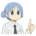 Sticker 👍 Nichijou