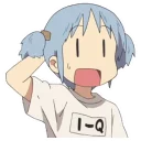 Video sticker 😦 Nichijou