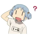 Video sticker 😕 Nichijou