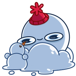 Telegram sticker ☺️ ☃SɴᯭowɃ͢αll @HANGSEED𖨘
