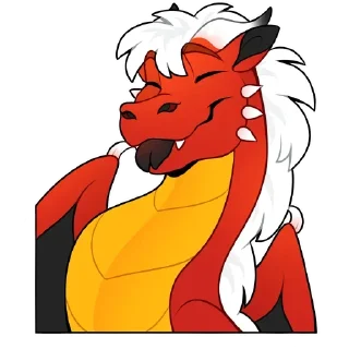 Telegram sticker 🥰 🔥🐉 Terrynyth