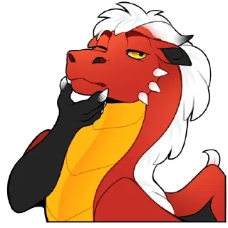 Video sticker 🤔 🔥🐉 Terrynyth