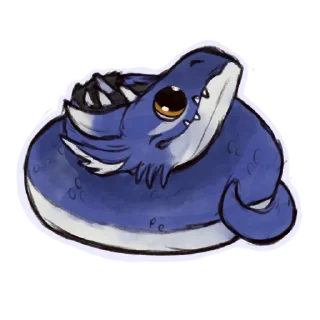 Telegram sticker 🐍 Rykin 2: Electric Kaiju