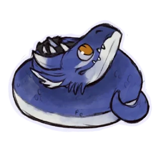 Telegram sticker 🐍 Rykin 2: Electric Kaiju