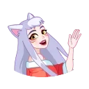 Telegram stiker 👋 Kitsune