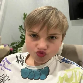 Telegram sticker 😗 Димасик @stickrubot