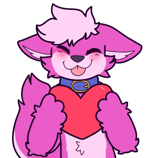 Telegram sticker ❤ @Avoonix the Fox