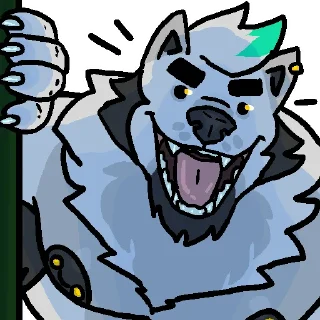 Telegram sticker 😃 perro and friens