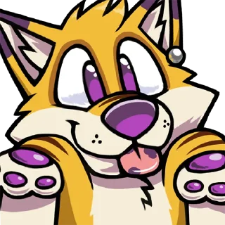 Telegram sticker 🤷‍♀️ Skaifox Twitch Pack
