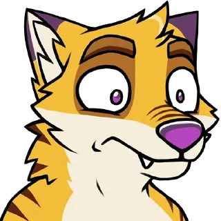 Telegram sticker 😳 Skaifox Twitch Pack