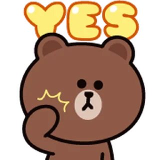 Video sticker ⭐ 熊大兔兔 ❤ 動態表情貼@kal_pc