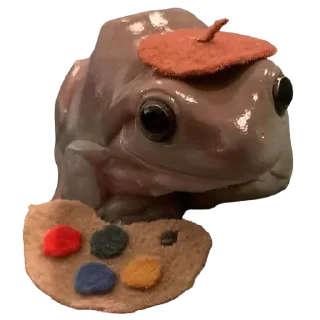 Telegram sticker 🙄 frogs by @normtips @normsticks