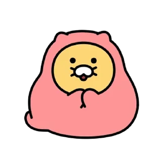 Video sticker 💬 춘식이는 집순이 By @KakaoEmoticon