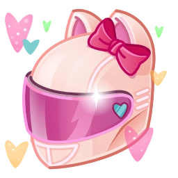 Sticker 🎁 Neko Helmet by @GiftChanges