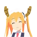 Telegram sticker 👍 anime emotions by @armchair_warrior