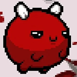 Telegram sticker 😏 TboI: Cursed