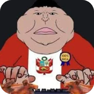 Telegram stiker 🫥 El  gordo qliao