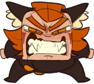 Telegram sticker 🦊 Лисий фембойчик