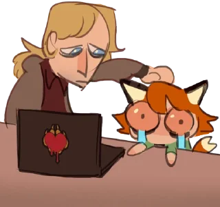 Video sticker 🦊 Лисий фембойчик