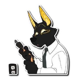 Телеграм стикер 🔌 Anubis Megapack :: @fStikBot