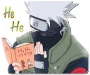 Telegram sticker 😍 Kakashi Hatake [รקร]