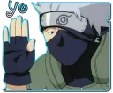 Telegram sticker 👋 Kakashi Hatake [รקร]