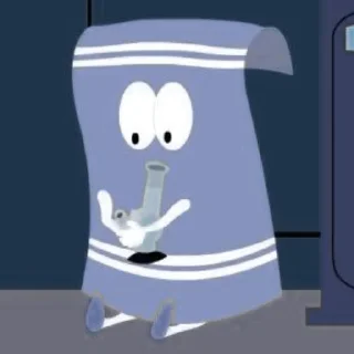 Sticker 🧵 towelie`