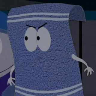 Telegram sticker 🧵 towelie`