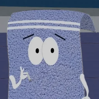 Telegram sticker 🧵 towelie`
