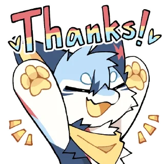 Telegram sticker 🥰 菲爾狐狐鯊 (X: @RA_FAIER)