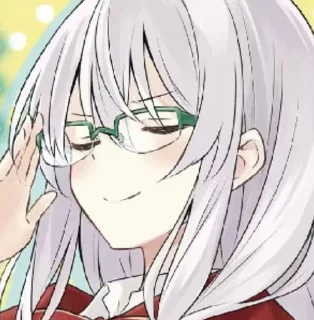 Telegram sticker 😎 伊蕾娜卡哇伊