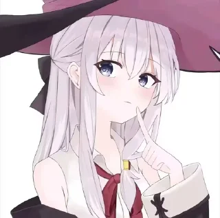 Telegram sticker 😖 伊蕾娜卡哇伊