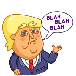 Sticker 😒 Trump @TgEmojis