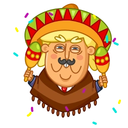 Sticker 🕺 Trump @TgEmojis
