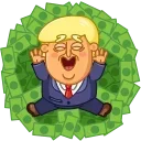 Video sticker 🤑 Trump @TgEmojis