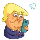 Video sticker ✉️ Trump @TgEmojis