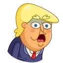 Video sticker 😨 Trump @TgEmojis