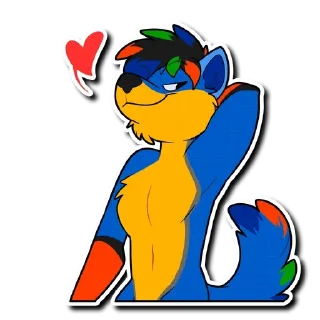 Sticker 😘 @frostedpawde — @stckrRobot