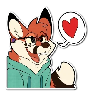 Video sticker 😘 @frostedpawde — @stckrRobot