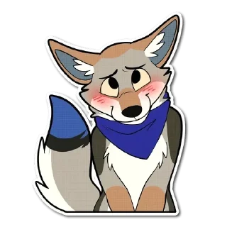 Telegram sticker 😳 @frostedpawde — @stckrRobot