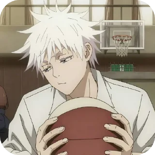 Telegram sticker 😒 gojo/takachi( @iro_xz )