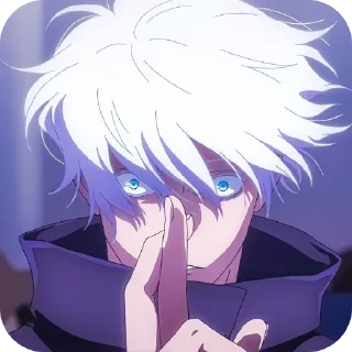 Telegram sticker 😤 gojo/takachi( @iro_xz )