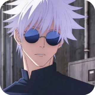 Telegram sticker 🤨 gojo/takachi( @iro_xz )