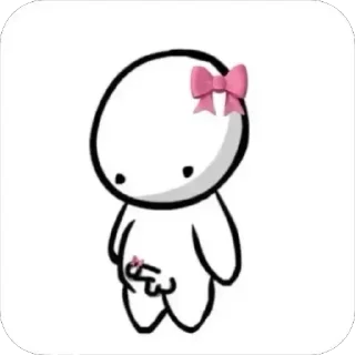 Телеграм стикер ➰ weird