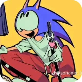 Telegram sticker 📖 Rewrite Sonic