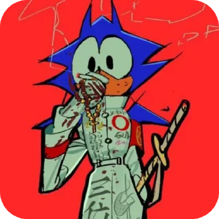 Telegram sticker 🖼 Rewrite Sonic