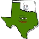 Telegram sticker 🐸 Texas