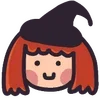 Sticker 👩‍🦰 Halloween comic @uwuBerry
